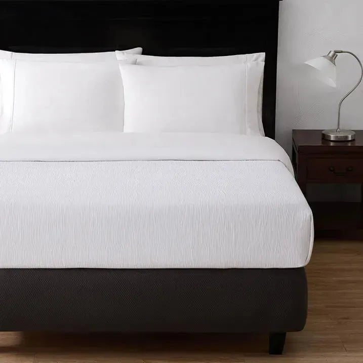 BRW Collection Puff Jacquard Top Sheets - James’s Hot Deals & FindsBRW Collection Puff Jacquard Top SheetsBedding AccessoriesRifz Textiles IncJames’s Hot Deals & FindsTop SheetWhiteBRW Collection Puff Jacquard Top Sheets