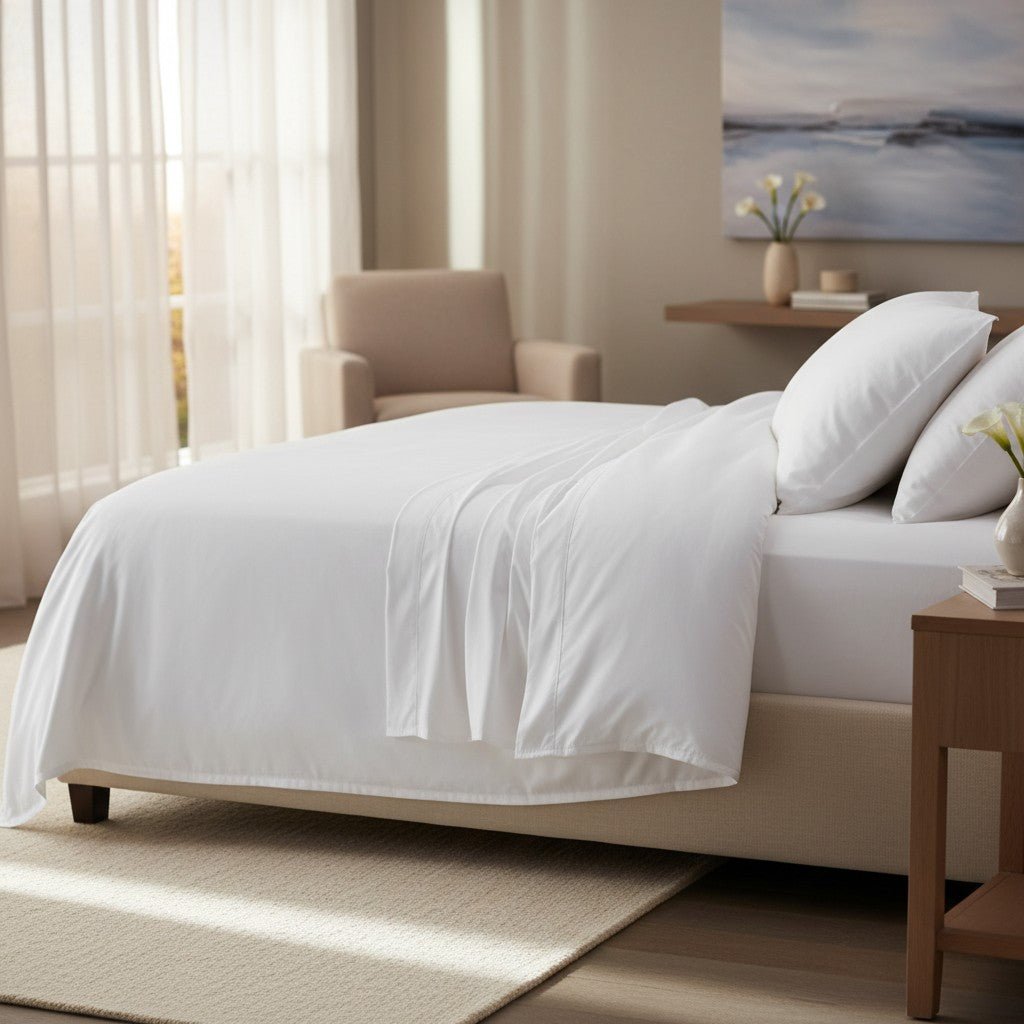 BS Collection Brushed Microfiber Twill Weave Sheets - James’s Hot Deals & FindsBS Collection Brushed Microfiber Twill Weave SheetsSheetingsRifz Textiles IncJames’s Hot Deals & FindsFlat SheetWhiteBS Collection Brushed Microfiber Twill Weave Sheets