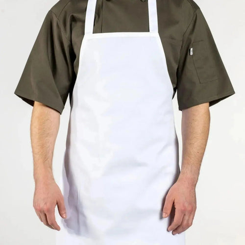 Classic Twill Cotton Blend Mid Length Bib Aprons - James’s Hot Deals & FindsClassic Twill Cotton Blend Mid Length Bib ApronsKitchen LinensRifz Textiles IncJames’s Hot Deals & FindsClassic Twill 7.50 ozWhiteClassic Twill Cotton Blend Mid Length Bib Aprons-0