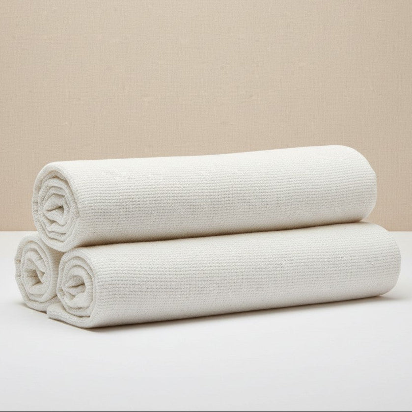 Cotton & Cotton-Blend Bath Blankets - James’s Hot Deals & FindsCotton & Cotton-Blend Bath BlanketsBlankets & ComfortersRifz Textiles IncJames’s Hot Deals & FindsBath Blanket 55% Cotton/45% CVCWhite with Blue StripesCotton & Cotton-Blend Bath Blankets
