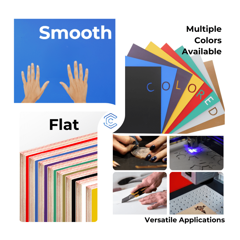 Creatorally Eco-Friendly Solid-Color Plywood – 4pcs 30*30cm 3mm, Double-Sided & Laser-Safe - James’s Hot Deals & FindsCreatorally Eco-Friendly Solid-Color Plywood – 4pcs 30*30cm 3mm, Double-Sided & Laser-SafeColored PlywoodCreatorallyJames’s Hot Deals & FindsUSABlackCreatorally Eco-Friendly Solid-Color Plywood – 4pcs 30*30cm 3mm, Double-Sided & Laser-Safe