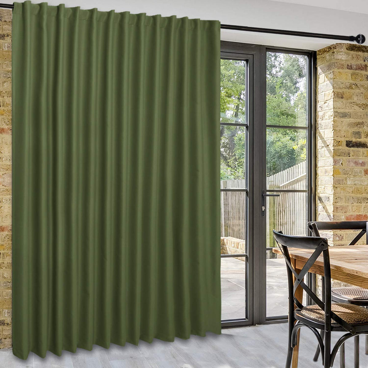 DWCN 1 Panel Wide Width Blackout Curtain, Room Divider Curtains - James’s Hot Deals & FindsDWCN 1 Panel Wide Width Blackout Curtain, Room Divider CurtainsCurtainsDWCN OfficialJames’s Hot Deals & FindsGreen80"W x 84"LDWCN 1 Panel Wide Width Blackout Curtain, Room Divider Curtains