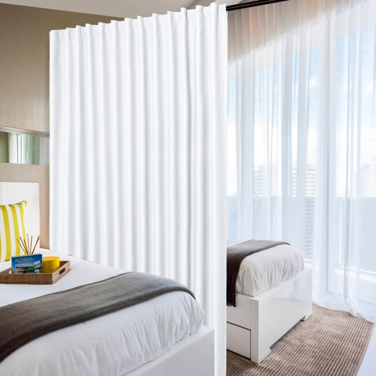 DWCN 1 Panel Wide Width Blackout Curtain, Room Divider Curtains - James’s Hot Deals & FindsDWCN 1 Panel Wide Width Blackout Curtain, Room Divider CurtainsCurtainsDWCN OfficialJames’s Hot Deals & FindsWhite80"W x 84"LDWCN 1 Panel Wide Width Blackout Curtain, Room Divider Curtains
