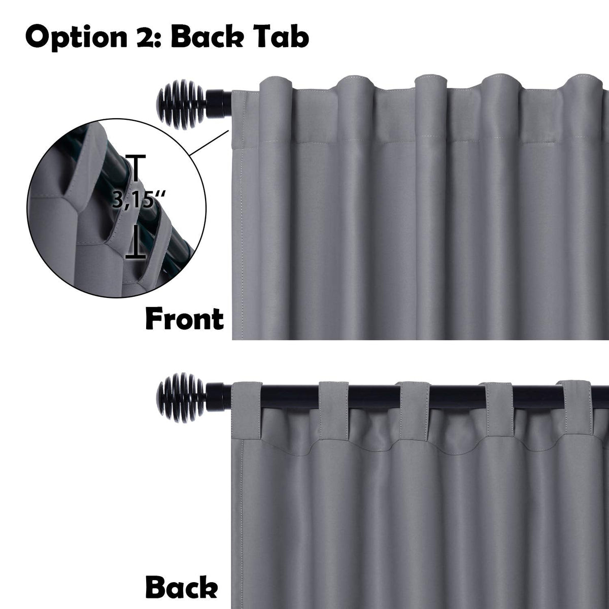 DWCN 1 Panel Wide Width Blackout Curtain, Room Divider Curtains - James’s Hot Deals & FindsDWCN 1 Panel Wide Width Blackout Curtain, Room Divider CurtainsCurtainsDWCN OfficialJames’s Hot Deals & FindsDark Grey80"W x 84"LDWCN 1 Panel Wide Width Blackout Curtain, Room Divider Curtains