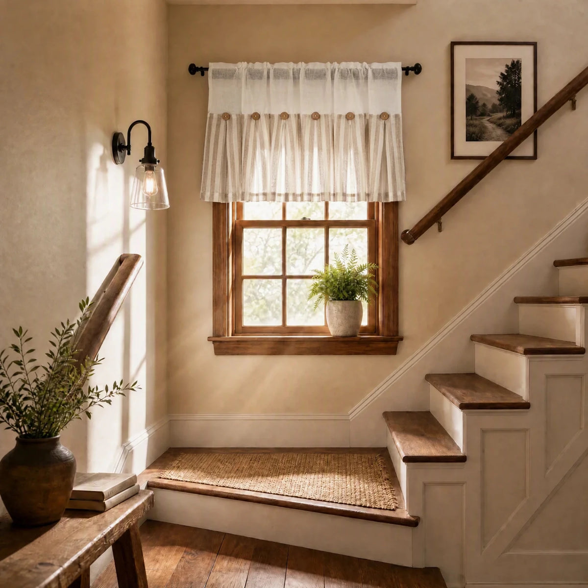 DWCN Gaia Linen Window Valance Curtain - James’s Hot Deals & FindsDWCN Gaia Linen Window Valance CurtainWindow ValancesDWCN OfficialJames’s Hot Deals & FindsBrownW42" x L12"DWCN Gaia Linen Window Valance Curtain