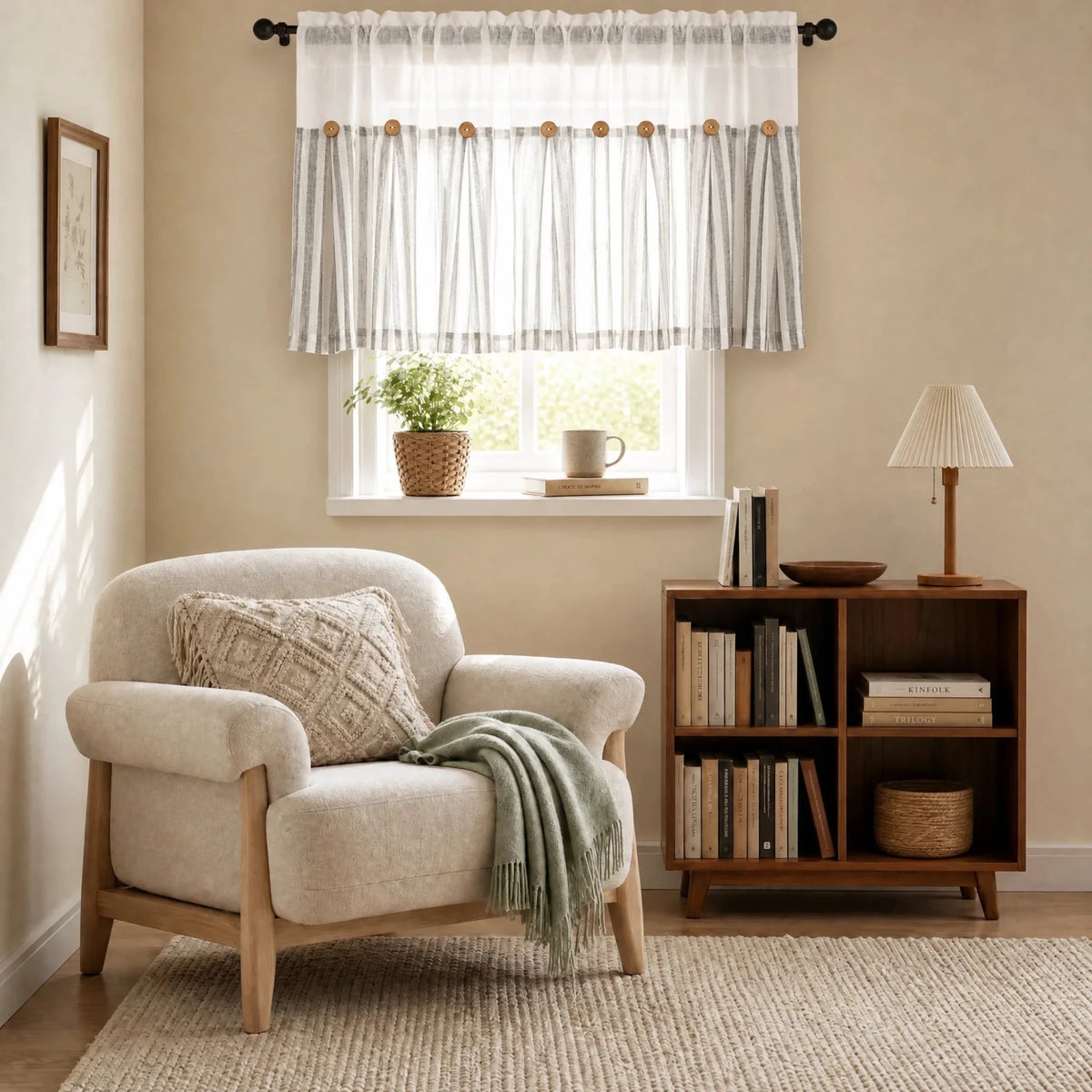 DWCN Gaia Linen Window Valance Curtain - James’s Hot Deals & FindsDWCN Gaia Linen Window Valance CurtainWindow ValancesDWCN OfficialJames’s Hot Deals & FindsGrayW42" x L12"DWCN Gaia Linen Window Valance Curtain