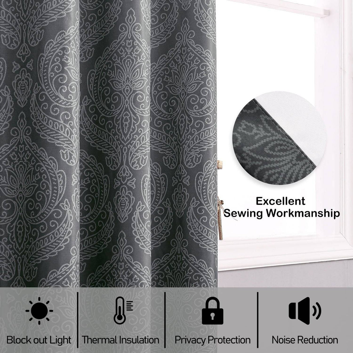 DWCN Ombre Blackout Curtains — 2 Panels, Multiple Sizes & Colors - James’s Hot Deals & FindsDWCN Ombre Blackout Curtains — 2 Panels, Multiple Sizes & ColorsCurtainsDWCN OfficialJames’s Hot Deals & FindsTaupe36"W x 54"LDWCN Ombre Blackout Curtains — 2 Panels, Multiple Sizes & Colors