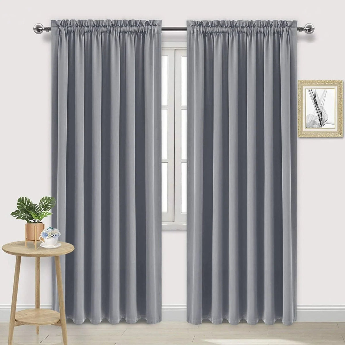 DWCN Rod Pocket Blackout Curtains, Set of 2 Panels - James’s Hot Deals & FindsDWCN Rod Pocket Blackout Curtains, Set of 2 PanelsCurtainsDWCN OfficialJames’s Hot Deals & FindsGray38"W x 45"LDWCN Rod Pocket Blackout Curtains, Set of 2 Panels