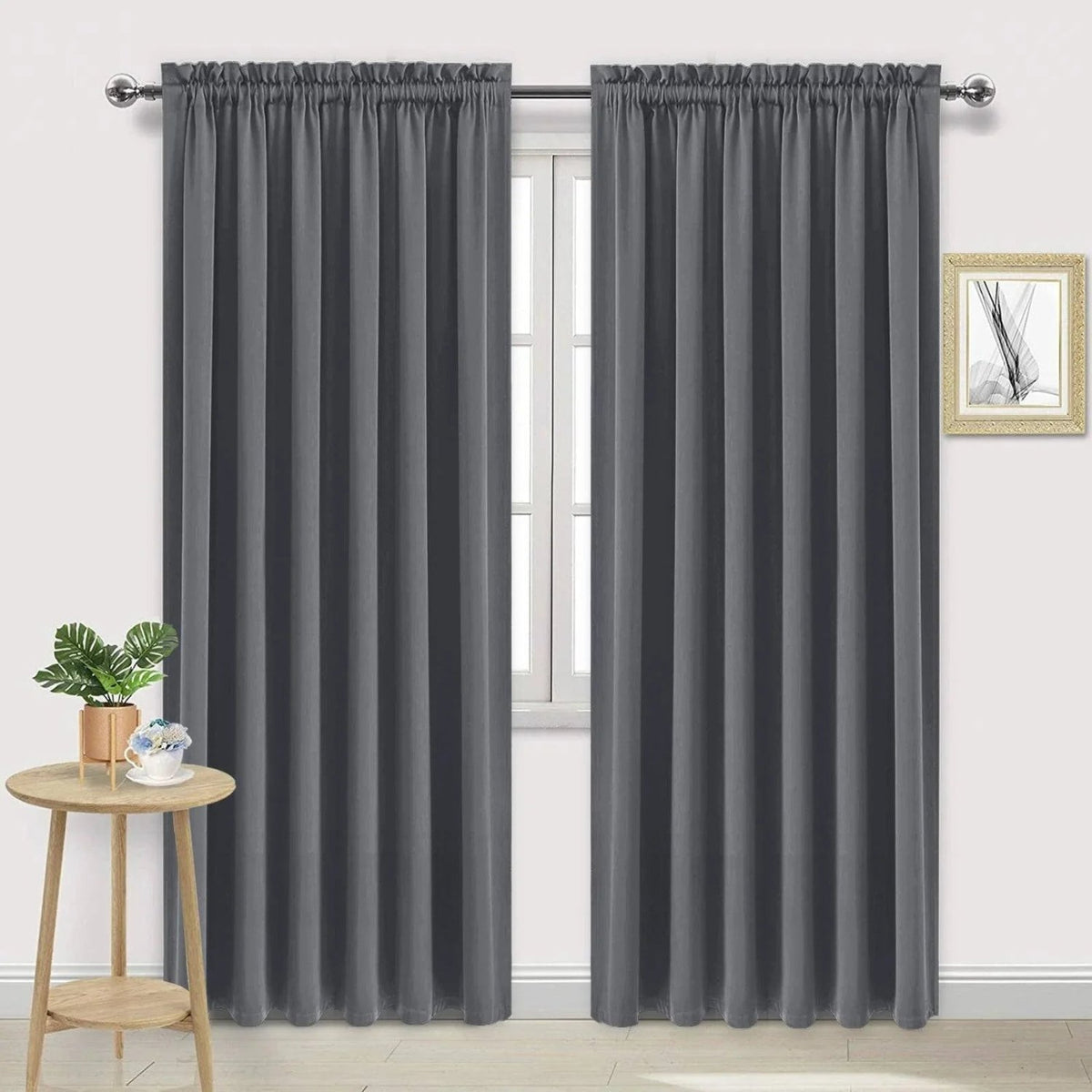 DWCN Rod Pocket Blackout Curtains, Set of 2 Panels - James’s Hot Deals & FindsDWCN Rod Pocket Blackout Curtains, Set of 2 PanelsCurtainsDWCN OfficialJames’s Hot Deals & FindsDark Grey38"W x 45"LDWCN Rod Pocket Blackout Curtains, Set of 2 Panels