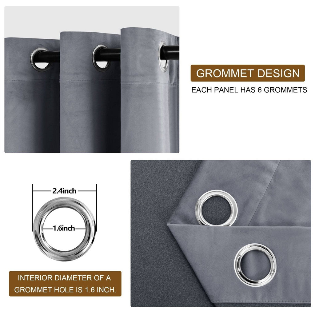 DWCN Velvet Blackout Curtains with Tiebacks, Set of 2 Panels - James’s Hot Deals & FindsDWCN Velvet Blackout Curtains with Tiebacks, Set of 2 PanelsCurtainsDWCN OfficialJames’s Hot Deals & FindsYellow42"W x 96"LDWCN Velvet Blackout Curtains with Tiebacks, Set of 2 Panels