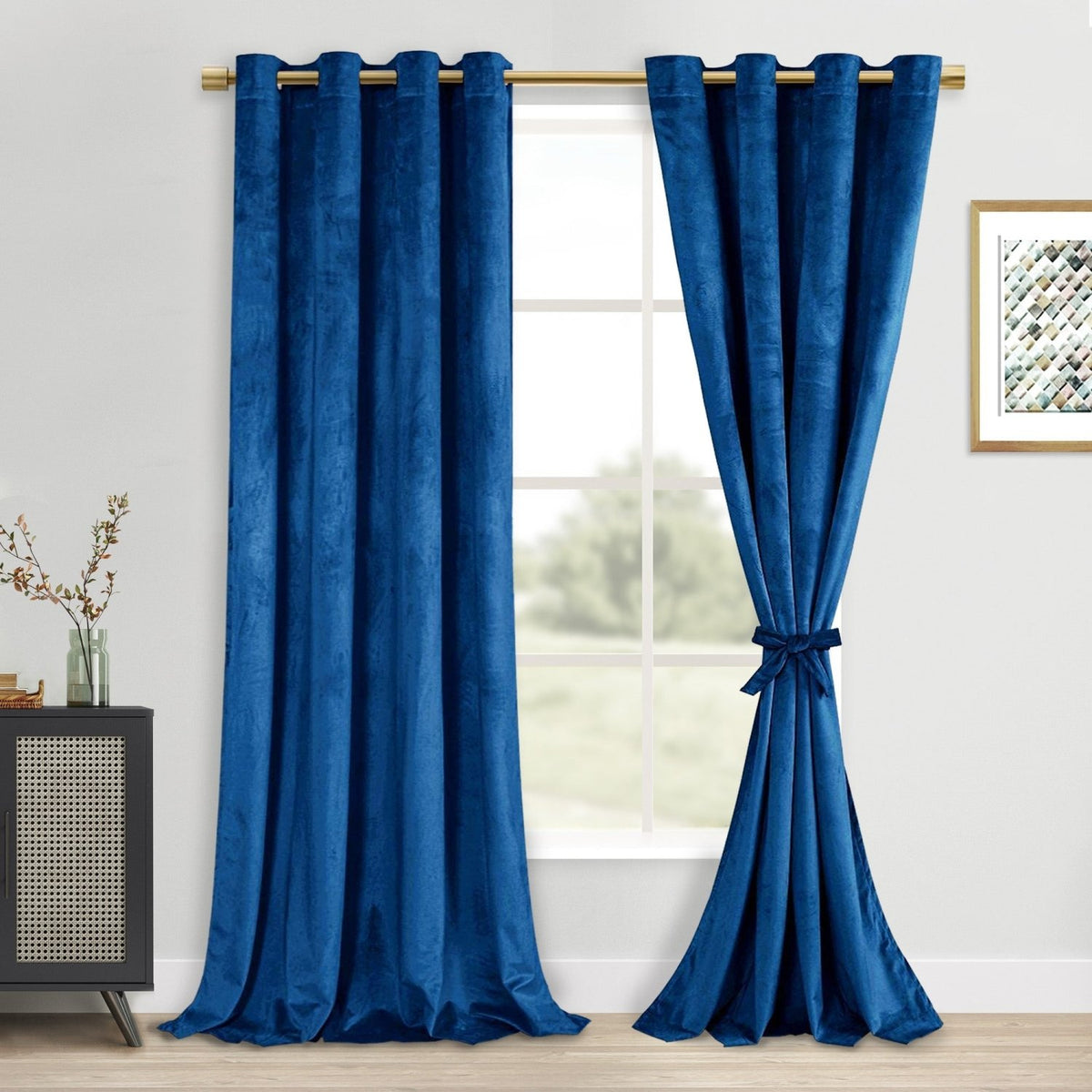DWCN Velvet Blackout Curtains with Tiebacks, Set of 2 Panels - James’s Hot Deals & FindsDWCN Velvet Blackout Curtains with Tiebacks, Set of 2 PanelsCurtainsDWCN OfficialJames’s Hot Deals & FindsBlue42"W x 96"LDWCN Velvet Blackout Curtains with Tiebacks, Set of 2 Panels