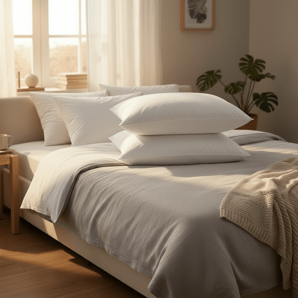 Economical Hotel Pillows with Synthetic Down - James’s Hot Deals & FindsEconomical Hotel Pillows with Synthetic DownPillowsRifz Textiles IncJames’s Hot Deals & FindsGOGKHypo-Allergenic Siliconized Fiber FillEconomical Hotel Pillows with Synthetic Down