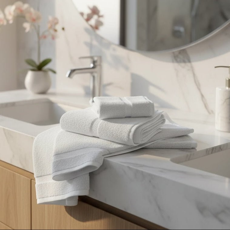 GIM Collection Ring Spun Cotton Towels - James’s Hot Deals & FindsGIM Collection Ring Spun Cotton TowelsTowelsRifz Textiles IncJames’s Hot Deals & FindsWashclothWhiteGIM Collection Ring Spun Cotton Towels