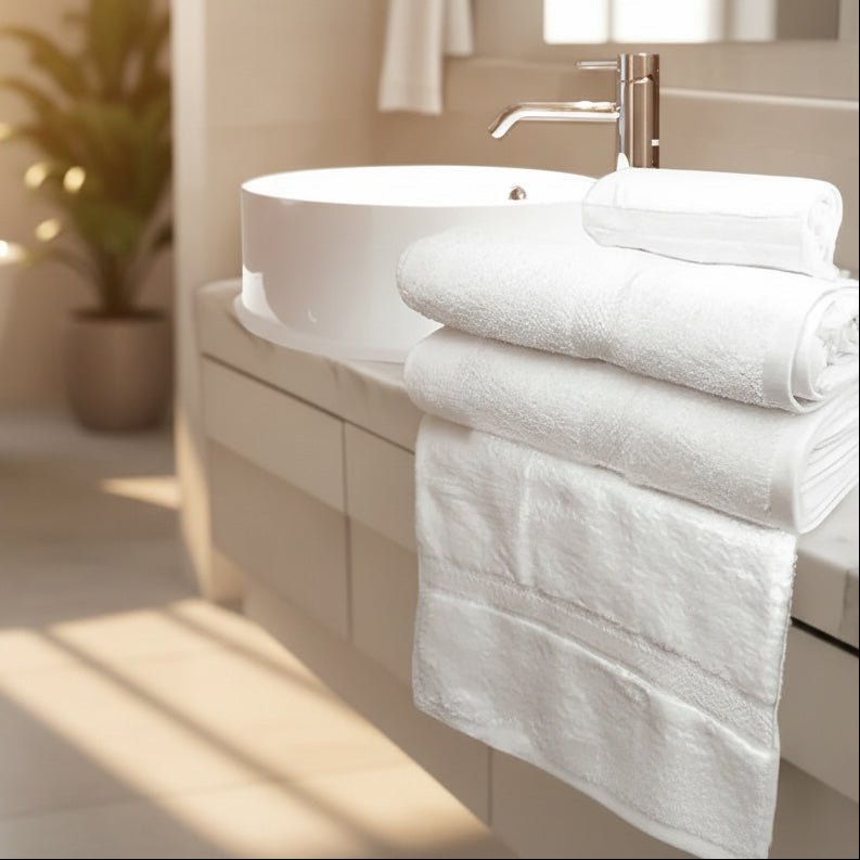 GIM Collection Ring Spun Cotton Towels - James’s Hot Deals & FindsGIM Collection Ring Spun Cotton TowelsTowelsRifz Textiles IncJames’s Hot Deals & FindsBathWhiteGIM Collection Ring Spun Cotton Towels