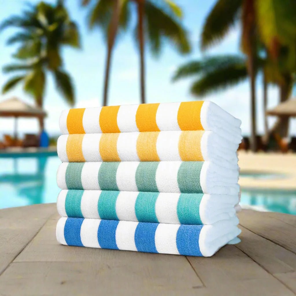 GOC Collection Cabana Pool/Beach Towels - James’s Hot Deals & FindsGOC Collection Cabana Pool/Beach TowelsPool TowelsRifz Textiles IncJames’s Hot Deals & FindsCotton Pool TowelsGold StripeGOC Collection Cabana Pool/Beach Towels