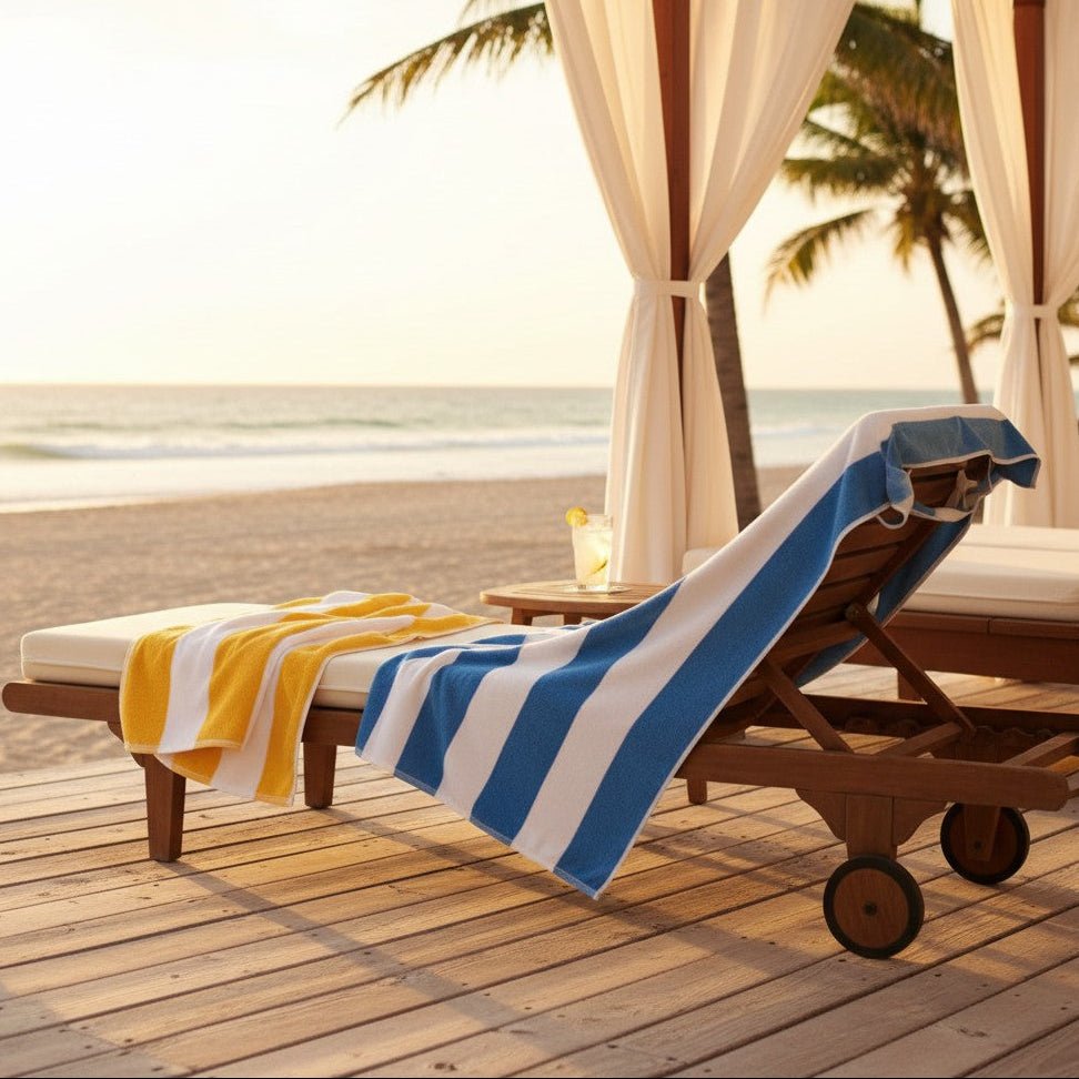 GOC Collection Cabana Pool/Beach Towels - James’s Hot Deals & FindsGOC Collection Cabana Pool/Beach TowelsPool TowelsRifz Textiles IncJames’s Hot Deals & FindsCotton Pool TowelsBlue StripeGOC Collection Cabana Pool/Beach Towels