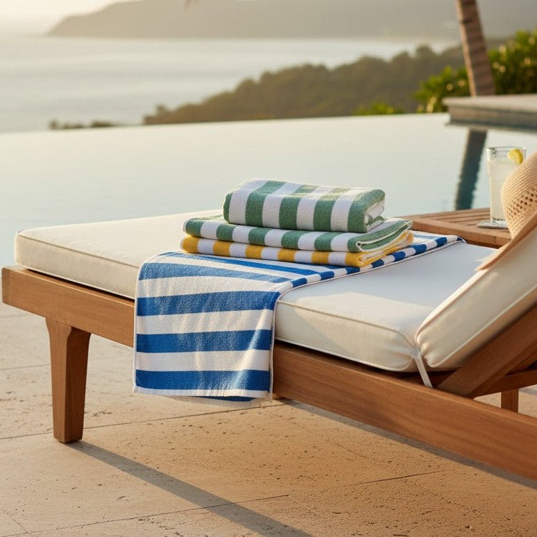 GOC Collection Cabana Pool/Beach Towels - James’s Hot Deals & FindsGOC Collection Cabana Pool/Beach TowelsPool TowelsRifz Textiles IncJames’s Hot Deals & FindsCotton Pool TowelsBlue StripeGOC Collection Cabana Pool/Beach Towels