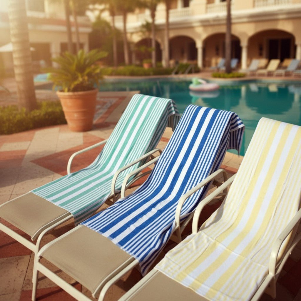 GOT Collection Tropical Stripe Pool Towels - James’s Hot Deals & FindsGOT Collection Tropical Stripe Pool TowelsPool TowelsRifz Textiles IncJames’s Hot Deals & FindsPool TowelsTropical Yellow StripesGOT Collection Tropical Stripe Pool Towels