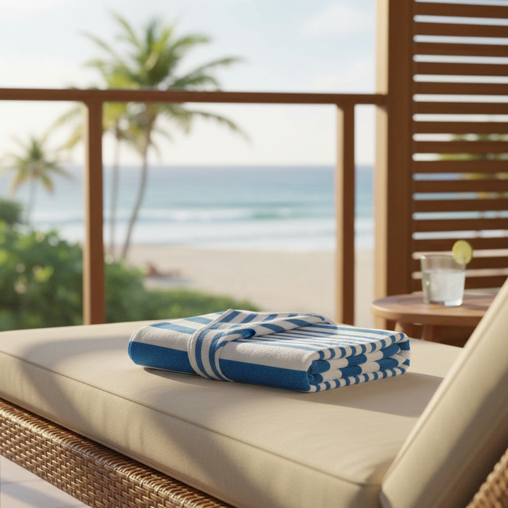 GOT Collection Tropical Stripe Pool Towels - James’s Hot Deals & FindsGOT Collection Tropical Stripe Pool TowelsPool TowelsRifz Textiles IncJames’s Hot Deals & FindsPool TowelsTropical Blue StripesGOT Collection Tropical Stripe Pool Towels