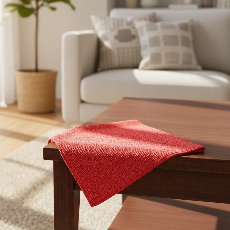 KS Collection Microfiber Cleaning Cloths - James’s Hot Deals & FindsKS Collection Microfiber Cleaning ClothsKitchen LinensRifz Textiles IncJames’s Hot Deals & FindsMicrofiber ClothRedKS Collection Microfiber Cleaning Cloths