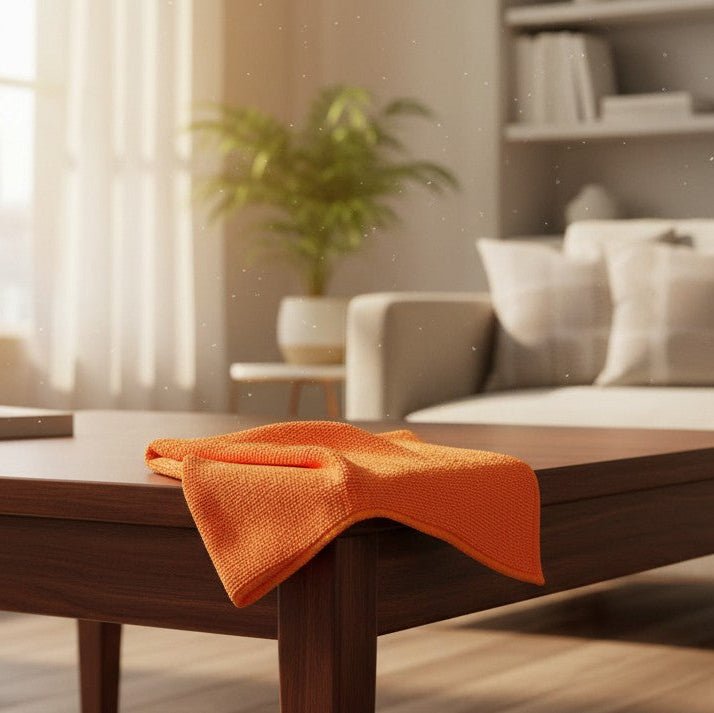 KS Collection Microfiber Cleaning Cloths - James’s Hot Deals & FindsKS Collection Microfiber Cleaning ClothsKitchen LinensRifz Textiles IncJames’s Hot Deals & FindsMicrofiber ClothOrangeKS Collection Microfiber Cleaning Cloths
