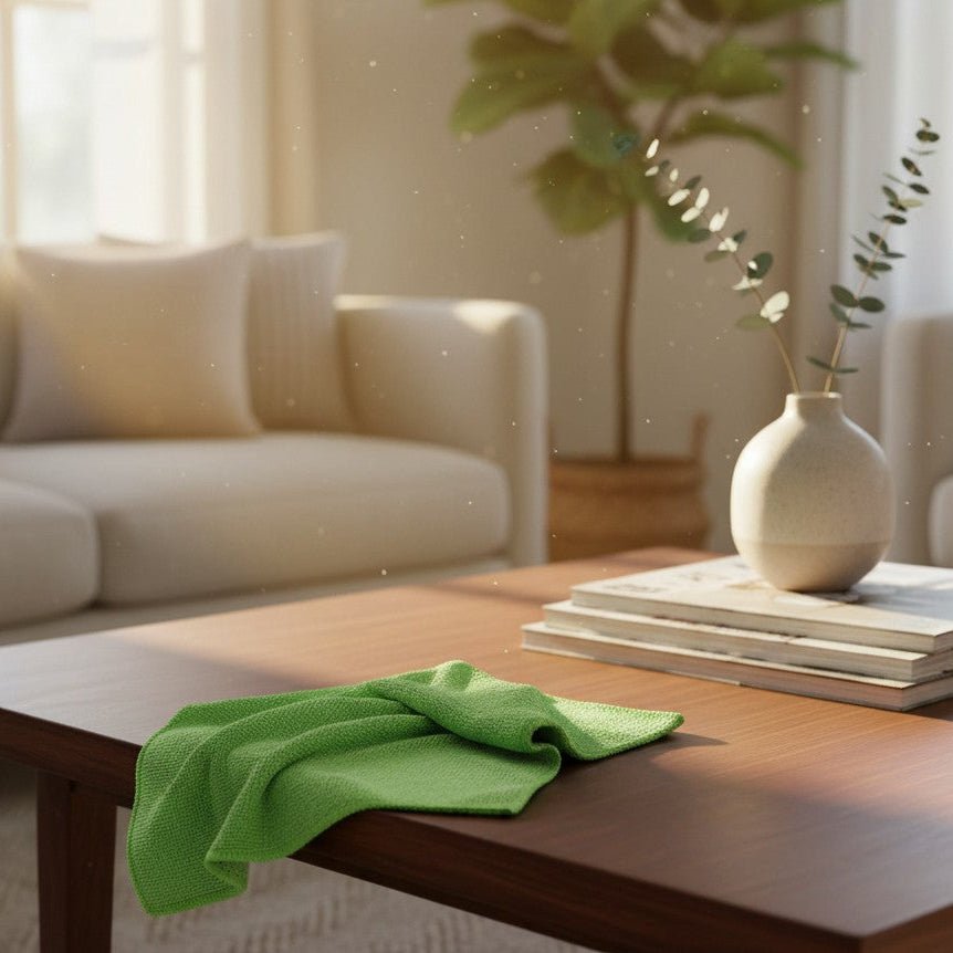 KS Collection Microfiber Cleaning Cloths - James’s Hot Deals & FindsKS Collection Microfiber Cleaning ClothsKitchen LinensRifz Textiles IncJames’s Hot Deals & FindsMicrofiber ClothGreenKS Collection Microfiber Cleaning Cloths