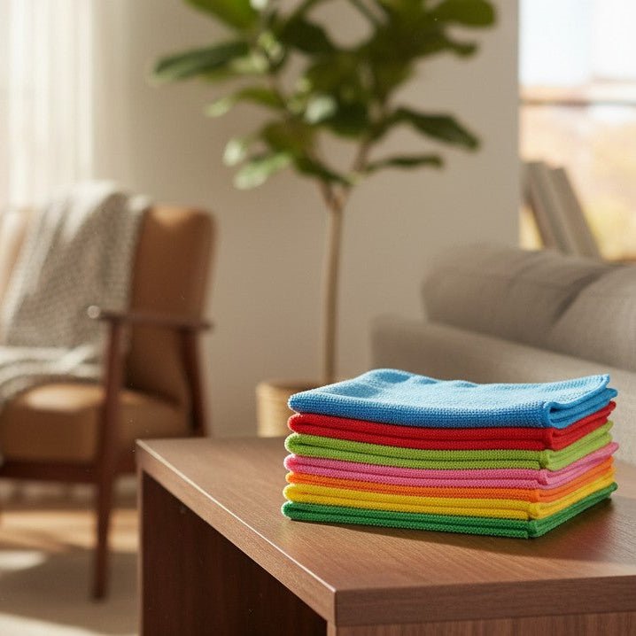 KS Collection Microfiber Cleaning Cloths - James’s Hot Deals & FindsKS Collection Microfiber Cleaning ClothsKitchen LinensRifz Textiles IncJames’s Hot Deals & FindsMicrofiber ClothRedKS Collection Microfiber Cleaning Cloths