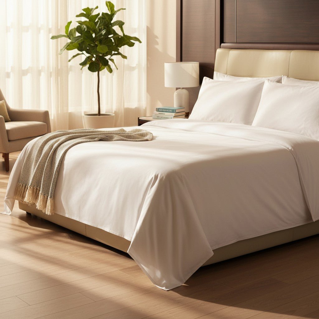Premium Sateen Weave Bed Sheets - Combed Cotton T-300 Hotel Quality - James’s Hot Deals & FindsPremium Sateen Weave Bed Sheets - Combed Cotton T-300 Hotel QualityBed SheetsRifz Textiles IncJames’s Hot Deals & FindsPillowcaseWhitePremium Sateen Weave Bed Sheets - Combed Cotton T-300 Hotel Quality