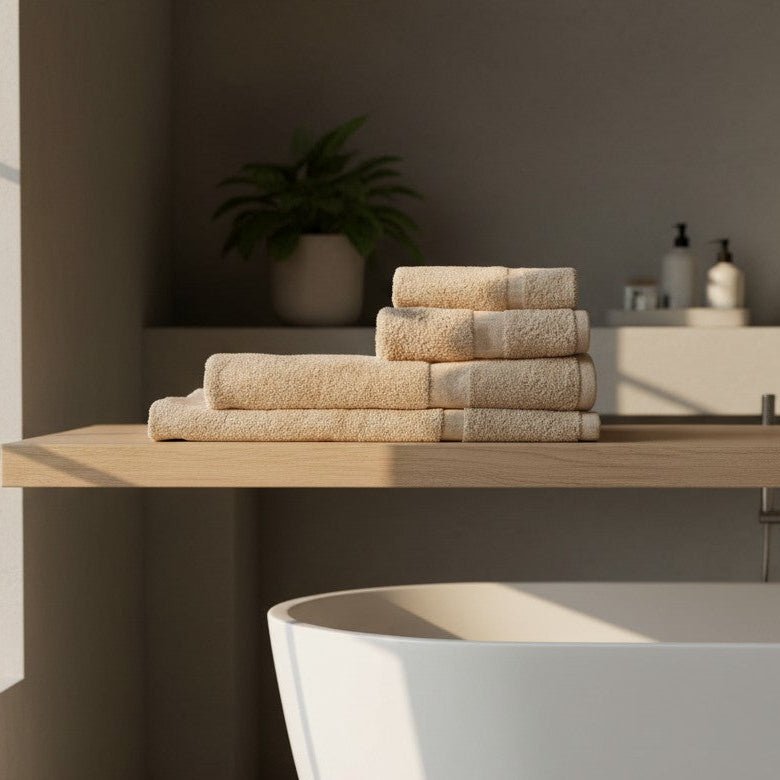 TMC Cotton-Blend Towels — Washcloths, Hand Towels, Bath Towels & Mats - James’s Hot Deals & FindsTMC Cotton-Blend Towels — Washcloths, Hand Towels, Bath Towels & MatsTowelsRifz Textiles IncJames’s Hot Deals & FindsBathBeigeTMC Cotton-Blend Towels — Washcloths, Hand Towels, Bath Towels & Mats